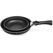 Orion Granitbratpfanne GRANDE Pfannen-Set 3-tlg. 20 cm + 26 cm