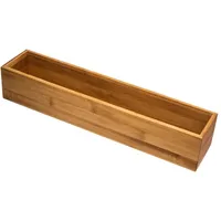 Five Bambus-Organizer 8 x 38 cm 1-tlg. braun