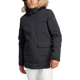 adidas Hooded Fur Parka Black L