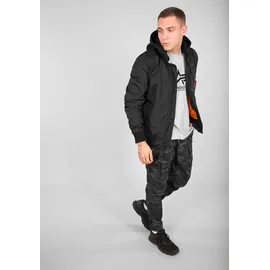 Alpha Industries MA-1 TT Hood black/black XXL