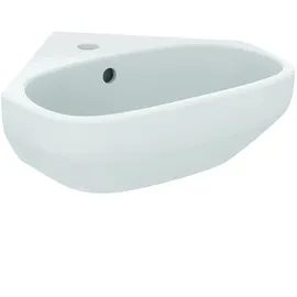 Ideal Standard i.life A Eckhandwaschbecken, T451601 45x41x15cm, mit Hahnloch und Überlauf, weiß