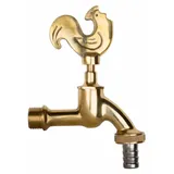 boni-shop Nostalgie Auslaufventil 1/2 Zoll gold