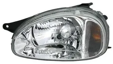 Kristallscheinwerfer für Opel Corsa B (1993–2001) – Chrom