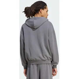 adidas SOFT LUX KAPUZENJACKE - Grey Five - M