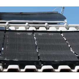 Wiltec Solarpoolheizung PVC schwarz 605x80 cm