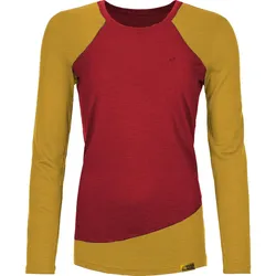 Grüezi Bag Woodwool Longsleeve Lady Phillippa fired red brick (5002) S