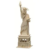 Peter Bausch GmbH & Co. KG PEBARO 882 - Holzbausatz Freiheitsstatue, 69 Teile, Holzkonstruktion zum Zusammenstecken
