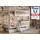Kids Collective Hochbett 80 x 180 cm Kiefer massiv weiß