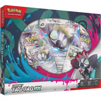 Pokémon TCG Tag-Tag-ex Set (2 glänzende Promokarten, 1 große glänzende Karte und 4 Booster)