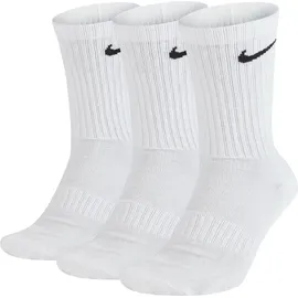 Nike Everyday Cushioned Crew-Trainingssocken White/Black 38-42