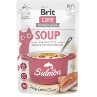 Brit Katze 15 x 75g Soup - with Salmon