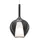 Ideal-Lux Kalique 1-flg. 1x E27 30 cm Grau
