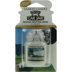 YANKEE CANDLE Car Jar Ultimate CLEAN COTTON Autoduft
