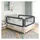 vidaXL Kleinkind-Bettschutzgitter Dunkelgrau 180x25 cm Stoff