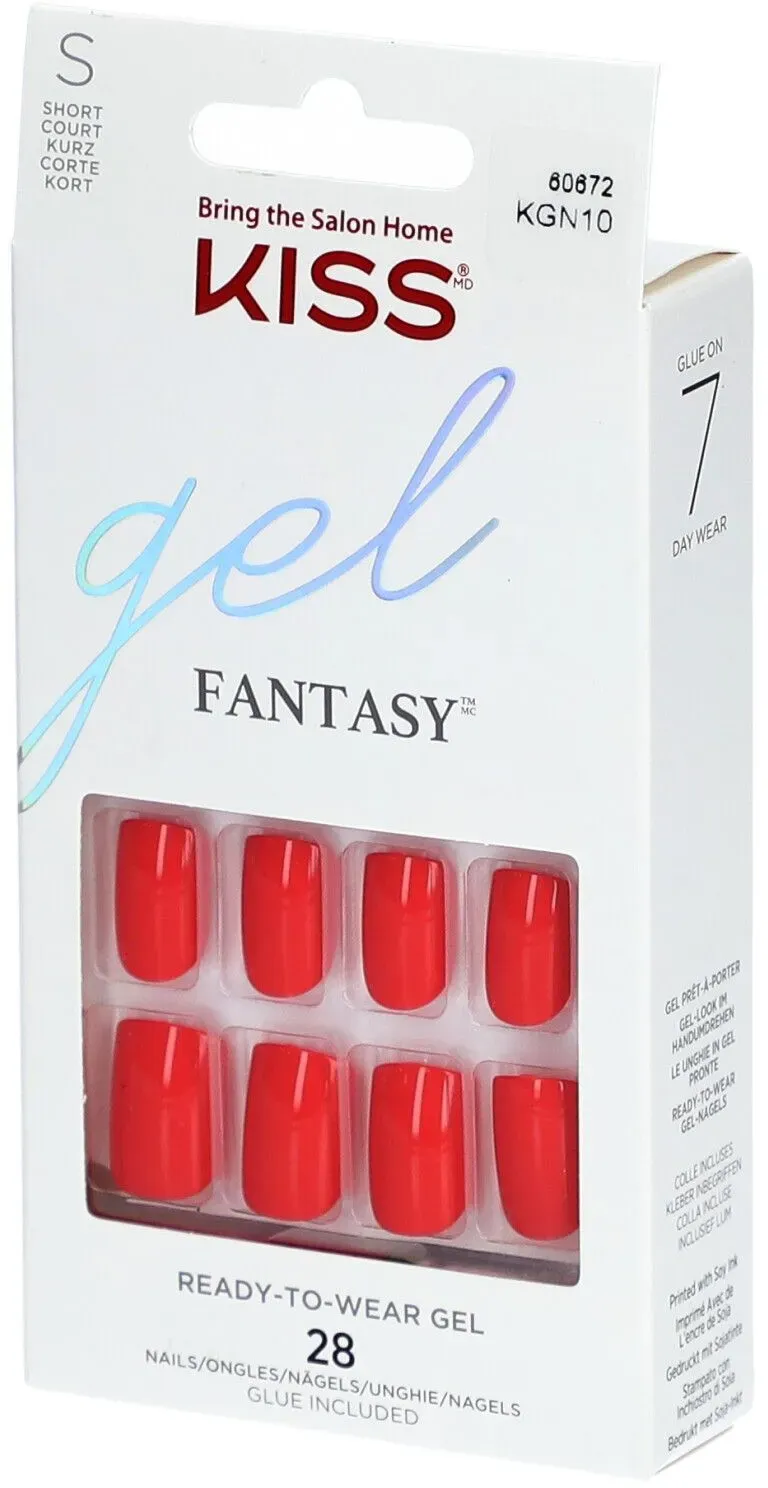 Kiss Gel Fantasy Falsche Nägel Gel Prêt-à-porter