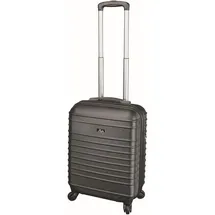 Jüscha Reisetrolley S 4-Rollen Cabin 53 cm / 40 l schwarz matt