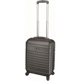 Jüscha Reisetrolley S 4-Rollen Cabin 53 cm / 40 l schwarz matt