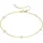 aniston jewelry & watches Armband mit Perlen gelb/goldfarben 24 cm