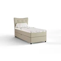 Panda möbel gmbh Panda Möbel Boxbett, Ecru, Holz, Mode,