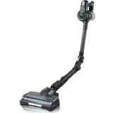 h.koenig UP690, Kabelloser 2-in-1-Staubsauger, Schwarz und blau, 120 W, 0.8 liters, 65 Dezibel