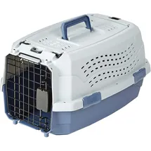 Amazon Basics Transportbox 48 x 32 x 25 cm Blau/Weiß