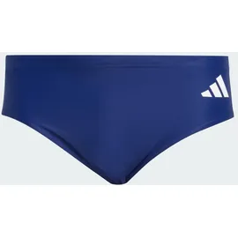 adidas 3-Streifen Badeslip Dunkelblau/Weiß S
