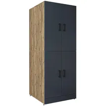 roomart Dora-i Waschmaschinenschrank 70 x 0 x 0 cm Anthrazit/Eiche