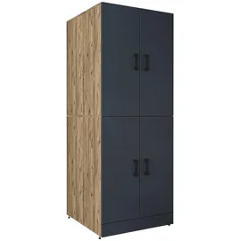 roomart Dora-i Waschmaschinenschrank 70 x 0 x 0 cm Anthrazit/Eiche