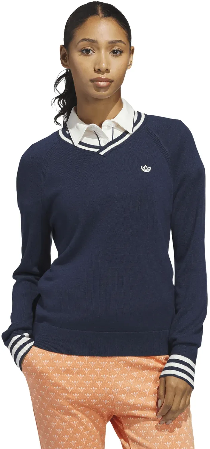 adidas Golf Originals Pullover Cashmere , indigo/weiss