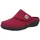 Berkemann Teresa Hausschuh, dunkelrot, Filz, Weite H, Wechselfußbett 5061-258 40 - Dunkelrot - 40
