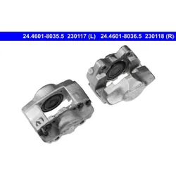 Bremssattel ATE 24.4601-8035.5 für Mercedes-Benz Unimog MB-Trac