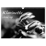 Calvendo Klarinette - close up Wandkalender 2026 DIN A4 quer