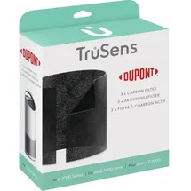 Leitz DuPont Aktivkohlefilter für Luftreiniger Z-3000 VE=3x3 Stück