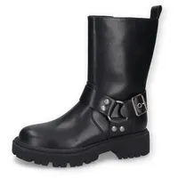 Dockers Bikerboots, Stiefel, Boots, Cowboyboots mit rockigen Details, Gr. 36, schwarz, , 55275715-36