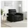 vidaXL Sessel Kunstleder 60 x 81 x 84 cm Schwarz