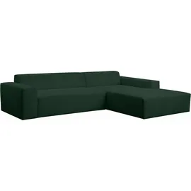 werk2 Ecksofa WERK2 "Zeus-XL, Mega-Sofa mit großer Sitztiefe, Stellmaße 311cm x 210cm", grün (moosgrün), B:311cm H:70cm T:210cm, 90% Polyester, 10% Nylon, Sofas, Ecksofa, Curvy Trend Garnitur mit urbaner Optik, bequem, Big-Sofa, L-Form