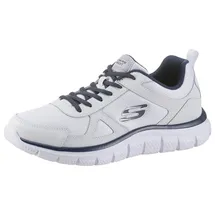 SKECHERS Track - Scloric white/navy 43