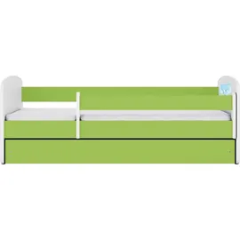 raumhirsch furniture Kinderbett Raumhirsch 80 x 180 cm Holzwerkstoff grün