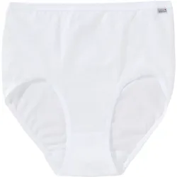 Taillenslip SPEIDEL, Damen, Gr. 46, weiß, Obermaterial: 95% Baumwolle, 5% Elasthan (LYCRA), unifarben, bequem, Unterhosen, bequem, elastisch, basic, Baumwollmix