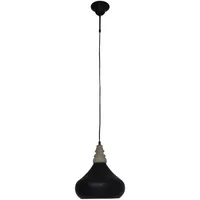 NÄVE Hängeleuchte Pinhead, Anthrazit, Holz, Metall, 120 cm, Lampen & Leuchten, Innenbeleuchtung, Hängelampen, Esstischlampen