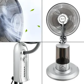 [in.tec] Ninove 40 cm Standventilator Silber