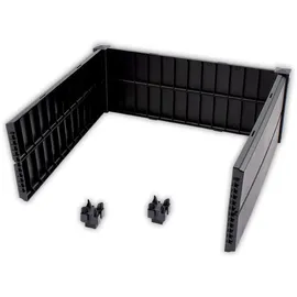 KHW Demeter Erweiterungsset 82 x 82 x 31 cm anthrazit