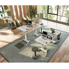 Leitz Hocker Ergo Active Kunststoff 37 x 17 x 37 cm Grau
