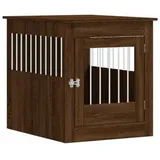 vidaXL Hundekäfig im Möbelstil braun Eichen-optik 64,5x80x71 cm, - Vidaxl