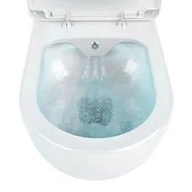 Aloni Wand-WC mit WC-Sitz Weiß