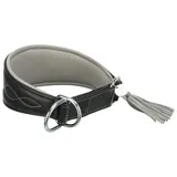 Trixie Active Comfort collar for greyhounds S: 27-35 cm/55 mm black/grey