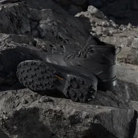 adidas Herren Terrex Skychaser Ax5 Mid Gore-Tex Climawarm+ Hiking Shoes, Core Black/Core Black/Carbon, 38 2/3 EU
