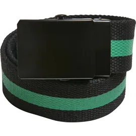 URBAN CLASSICS S Trio Jr Gürtel Black / Bodega Green / Magic Mango L-XL