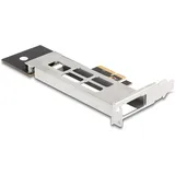 DeLock 47028 Festplatten-Wechselrahmen PCI Express Karte für 1 x M.2 NVMe SSD,