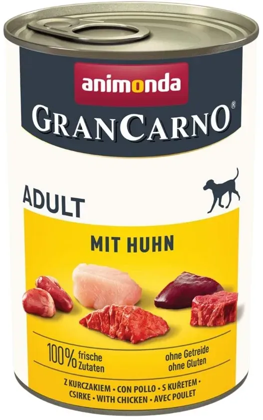 ANIMONDA GranCarno Adult with Chicken 400 g mit Huhn für adulte Hunde